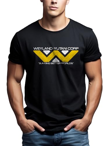 Makaya Weyland Yutani Alien T-Shirt Uomo M Cotone