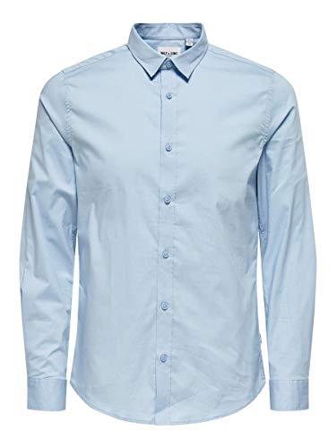 Only & Sons Onsalfredo Camicia Uomo XXL Verde Manica Lunga