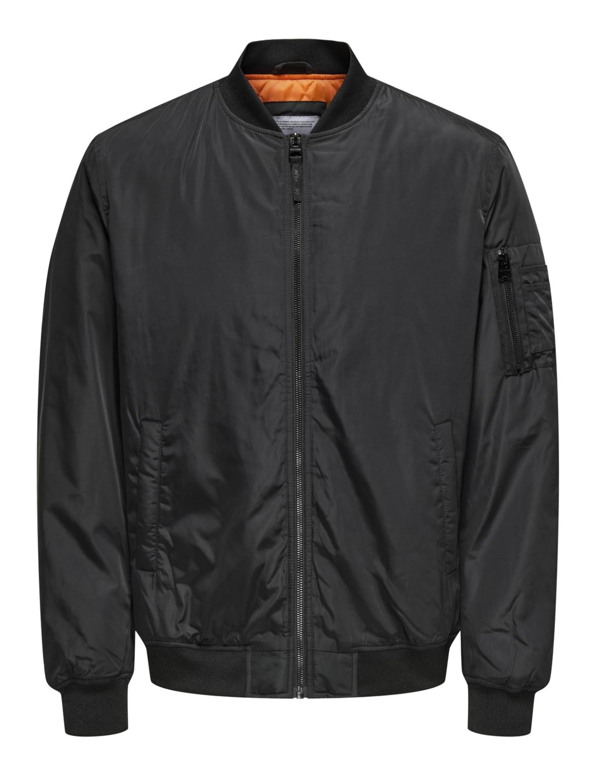 ONLY & SONS Joshua Bomber Uomo Nero Taglia S
