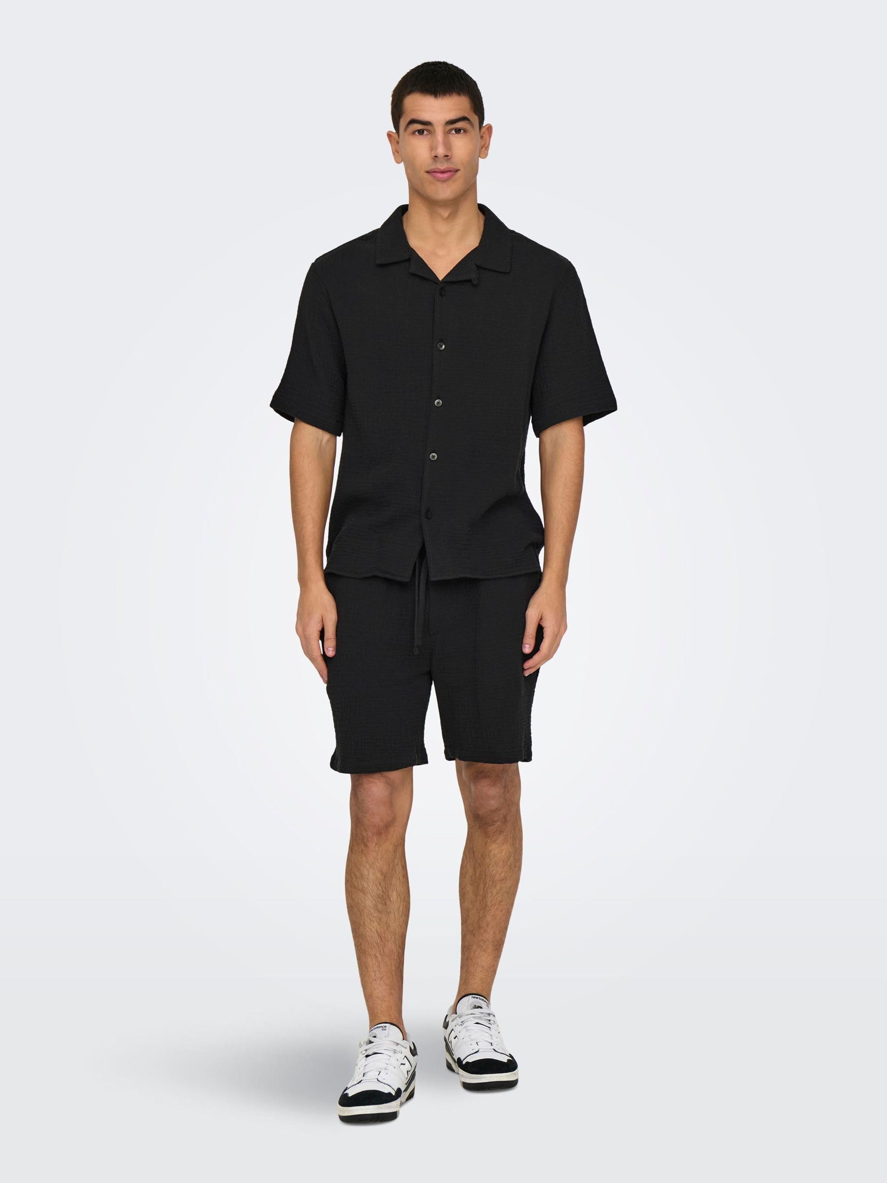 ONLY & SONS Onskyle Camicia Uomo Cotone Collo Regular