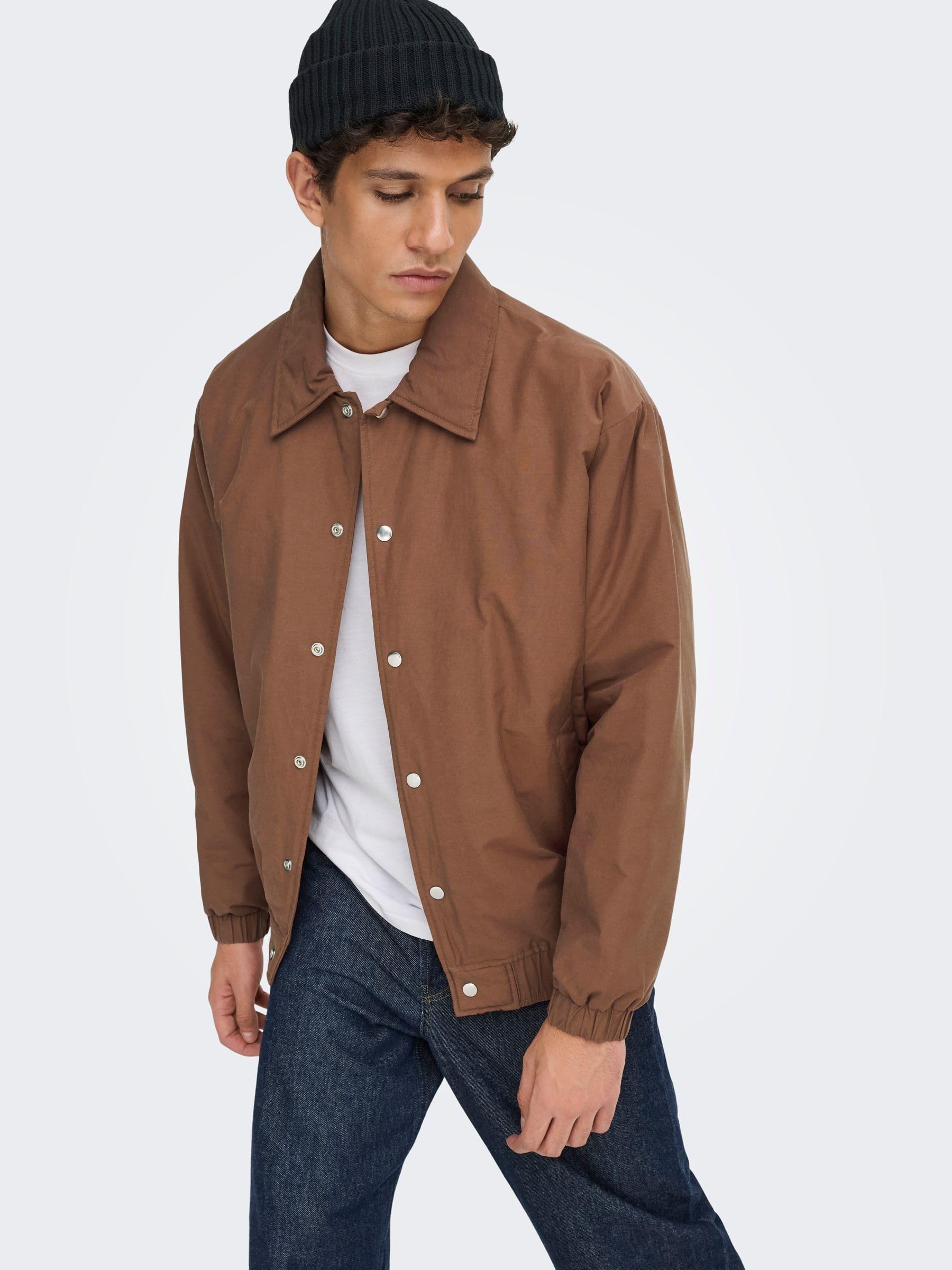 Only & Sons Onsbratt Giacca XL imbottita cappuccio invernale