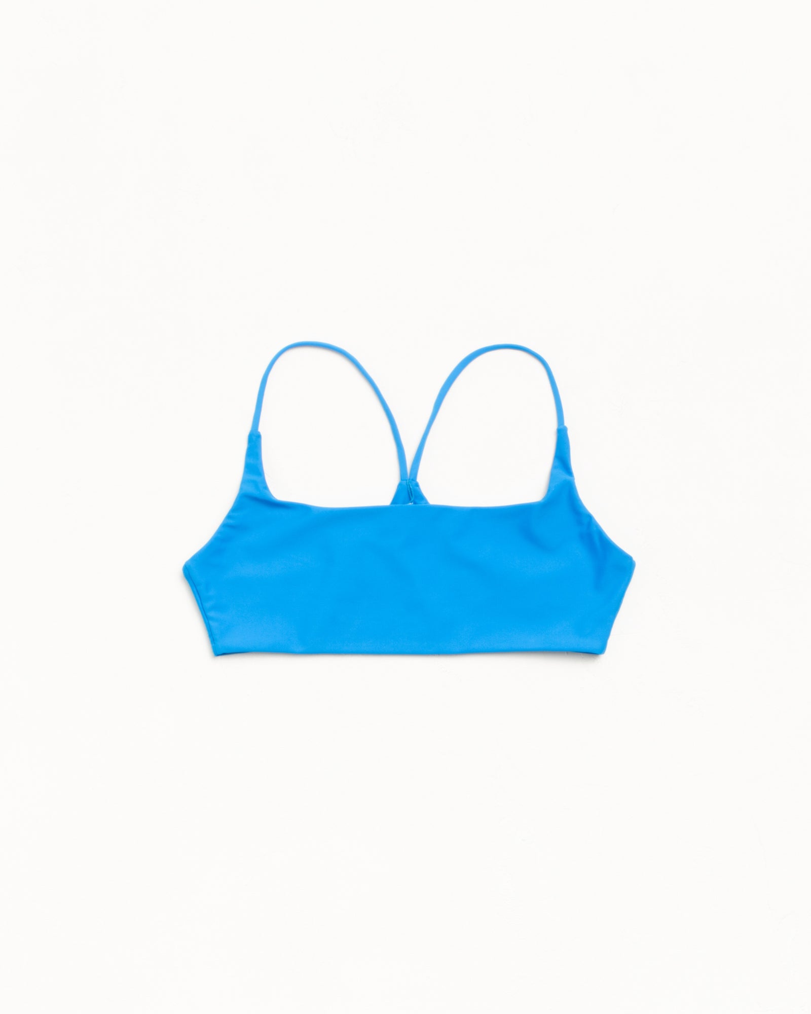 Stussy Halter Bikini Top top bikini turchese elastan