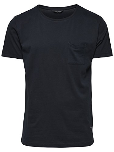 Only & Sons 22000116 T-Shirt Uomo Cotone Bianca XL