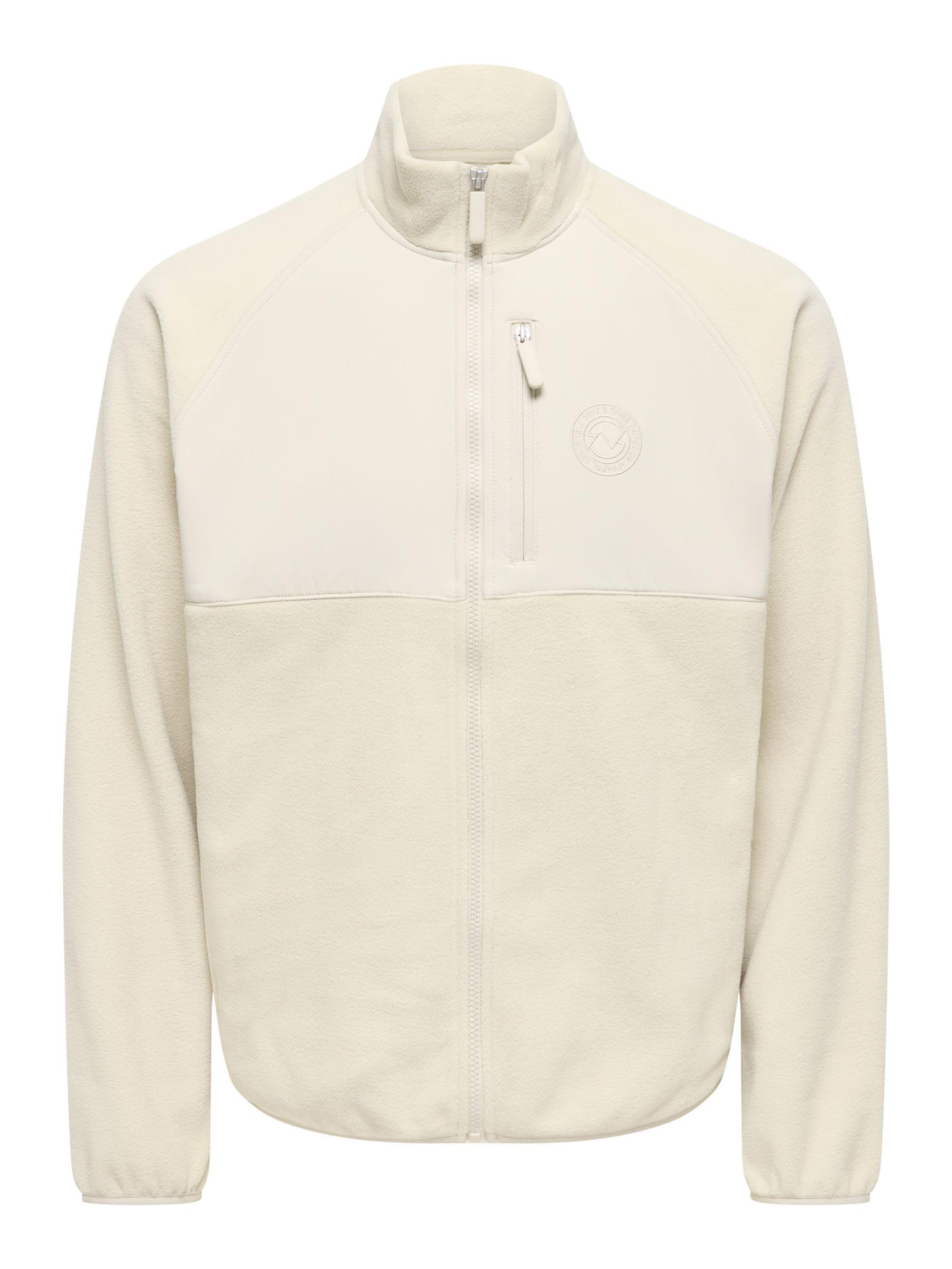 Only & Sons Onschuck Fleece giacca pile nero uomo
