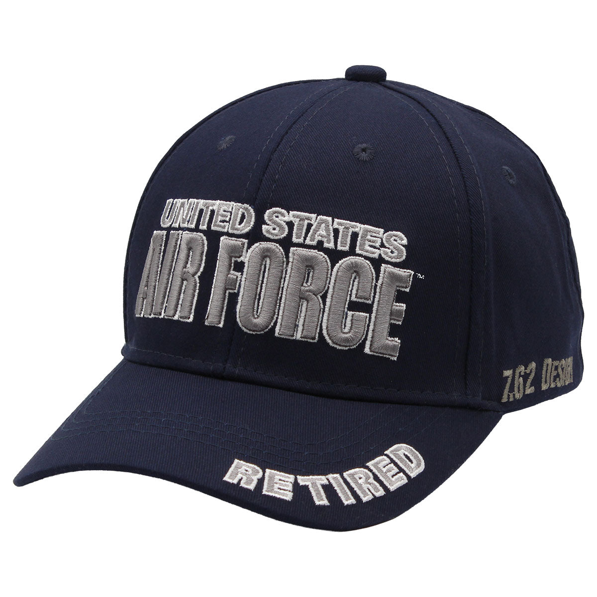 7.62 Design US Air Force Retired Cappello Blu Twill Cotone