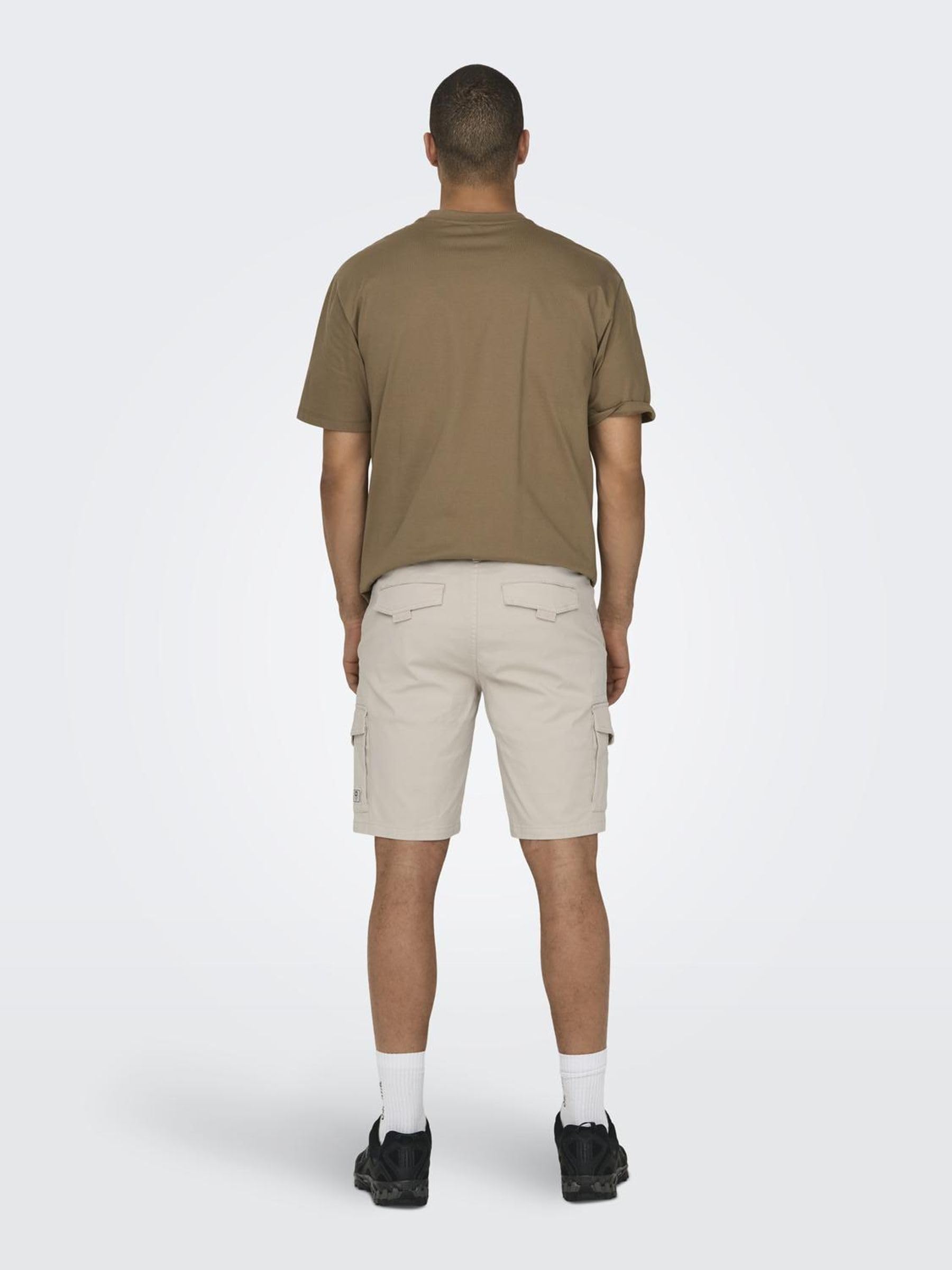Only & Sons Onsdean-Mike Life 0032 pantaloncini cargo Raggio Di Luna