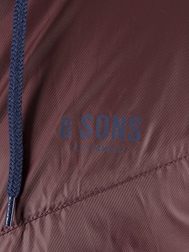 Only & Sons Onsstefan Giacca Pioggia Uomo Nero Taglia S