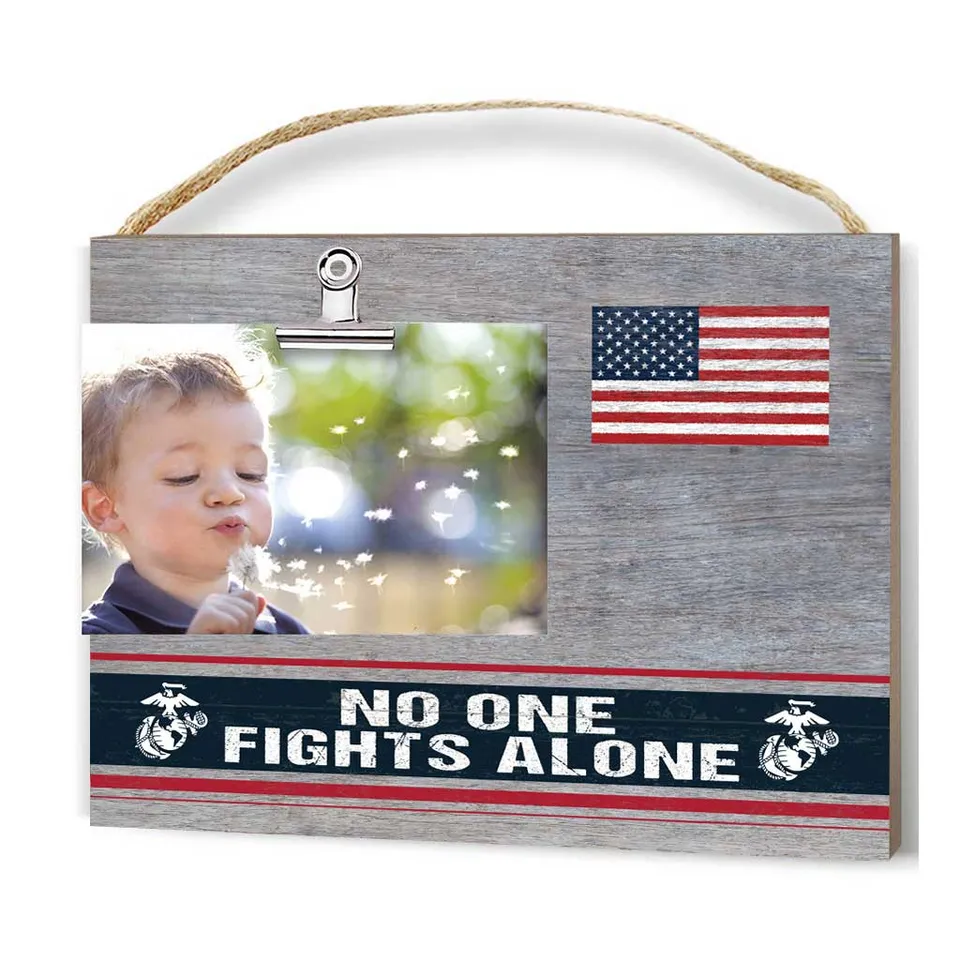 7.62 Design USMC cornice legno 9x10 foto 4x6 clip