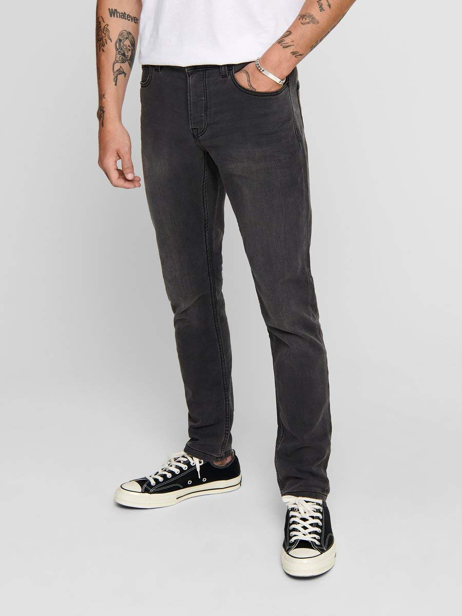 ONLY & SONS Jeans Uomo Slim Stretch Comfort Blu