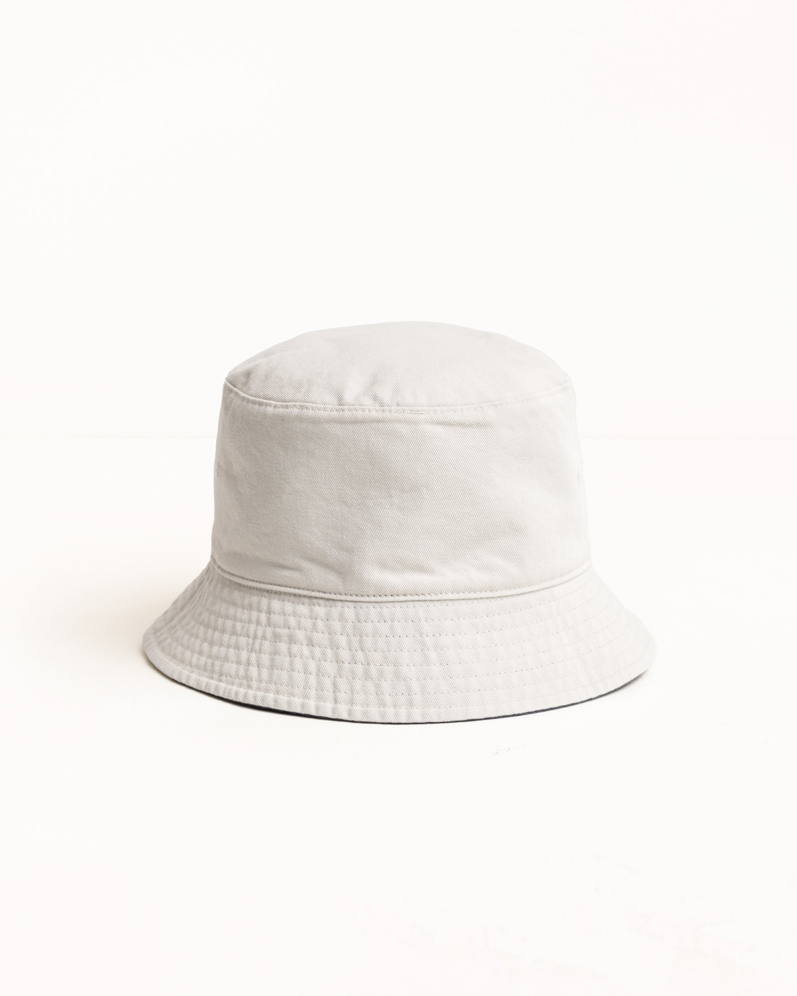 Stussy Bucket Stock cappello navy/stone cotone reversibile