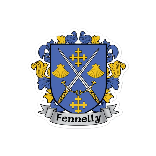 7.62 Design Fennelly Coat of Arms adesivo vinile 7x7 cm