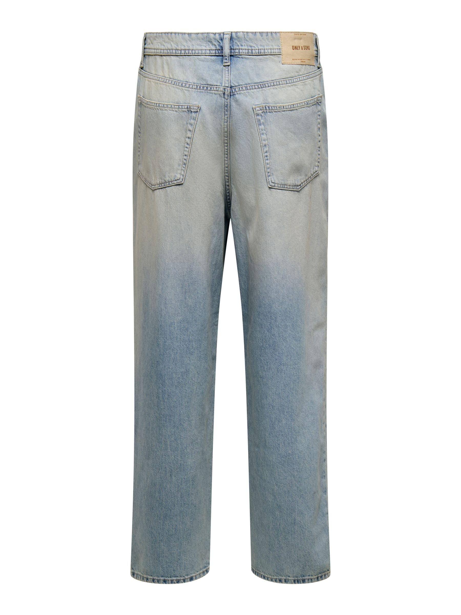 Only & Sons OnsFade Vita Media Loose Fit Jeans Uomo 30W/34L