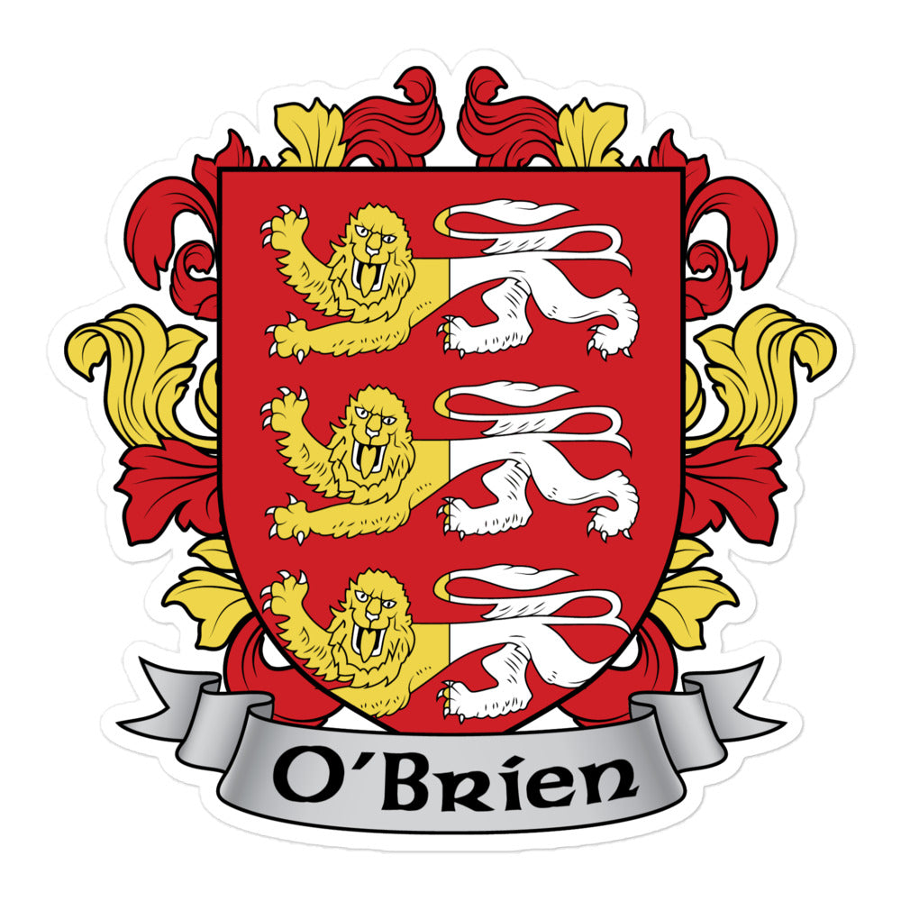 7.62 Design O'Brien adesivo vinile 3x3 stemma irlandese