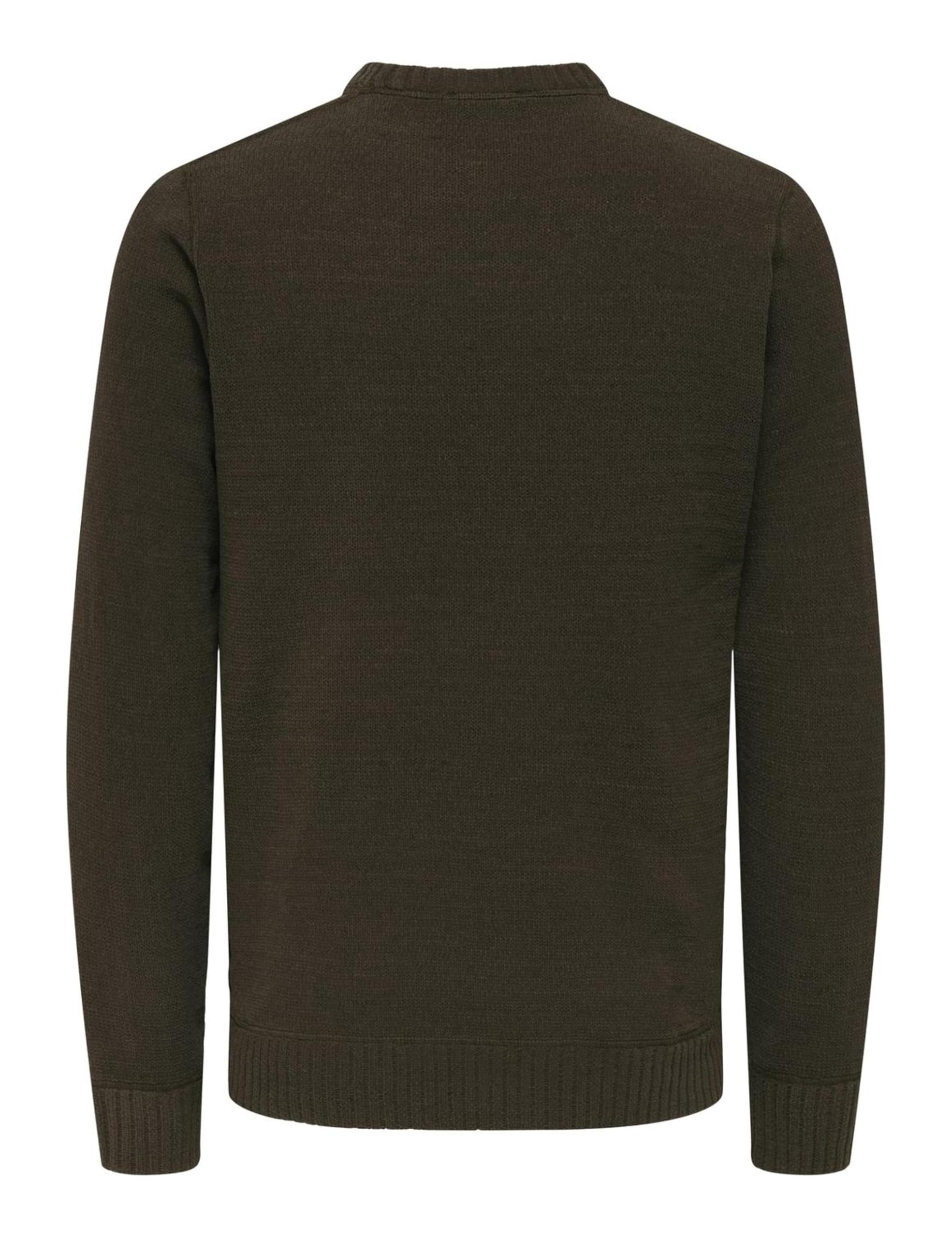 ONLY & SONS Onsethan Life Reg 7 maglione girocollo nero