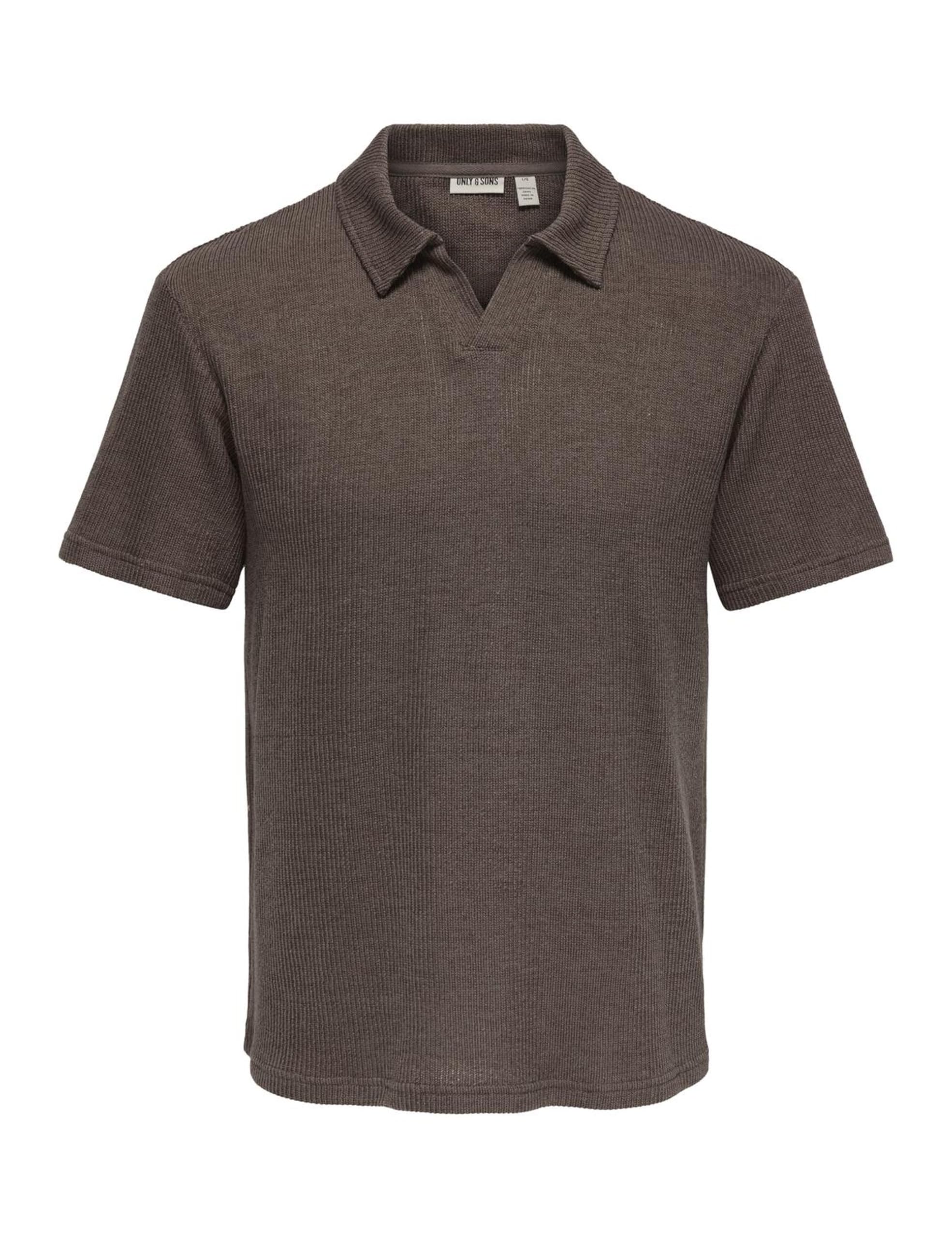 Only & Sons Onsconley Polo Maniche Corte Uomo Nera