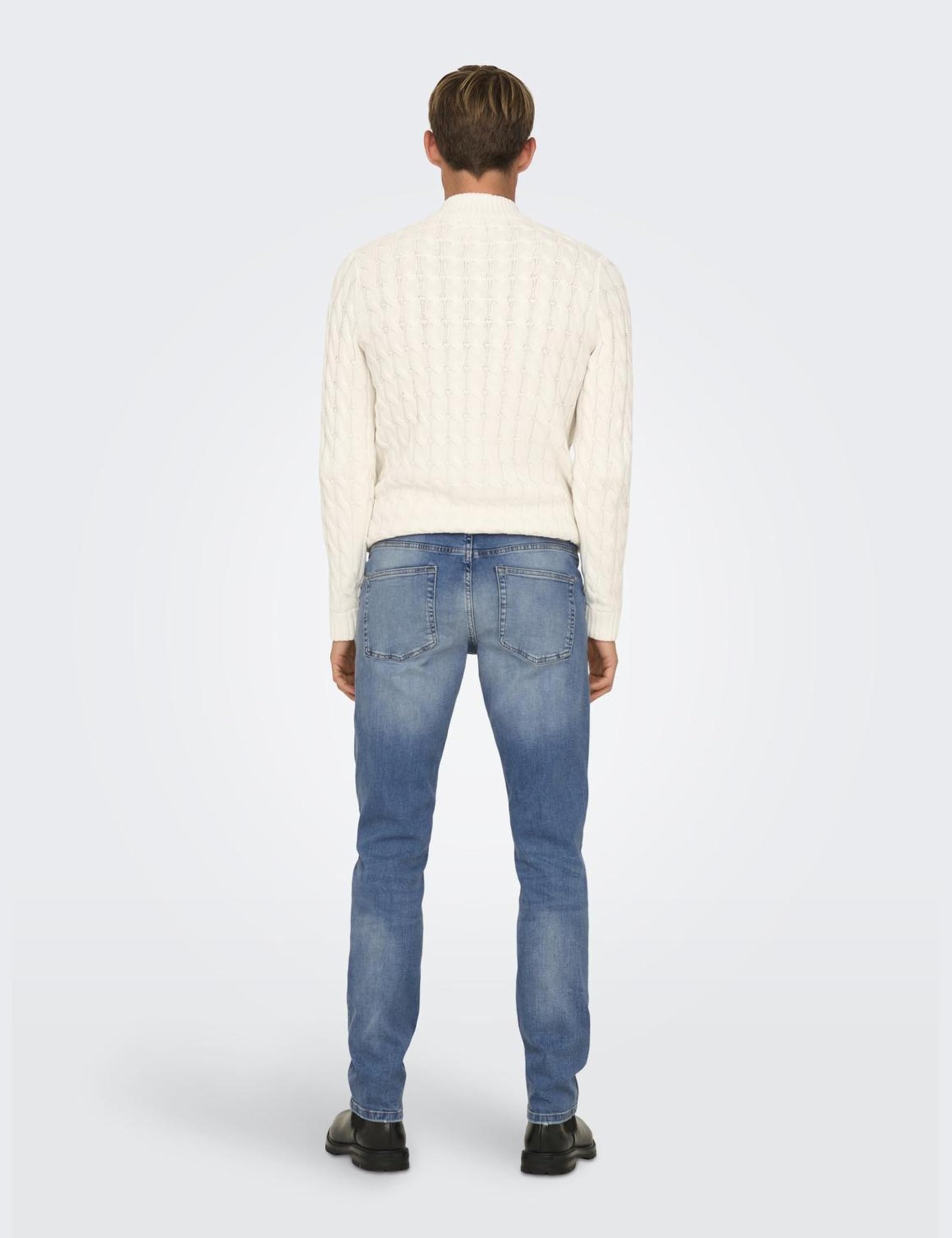 Only & Sons Onsweft 8264 Jeans 27W/32L regular blu denim