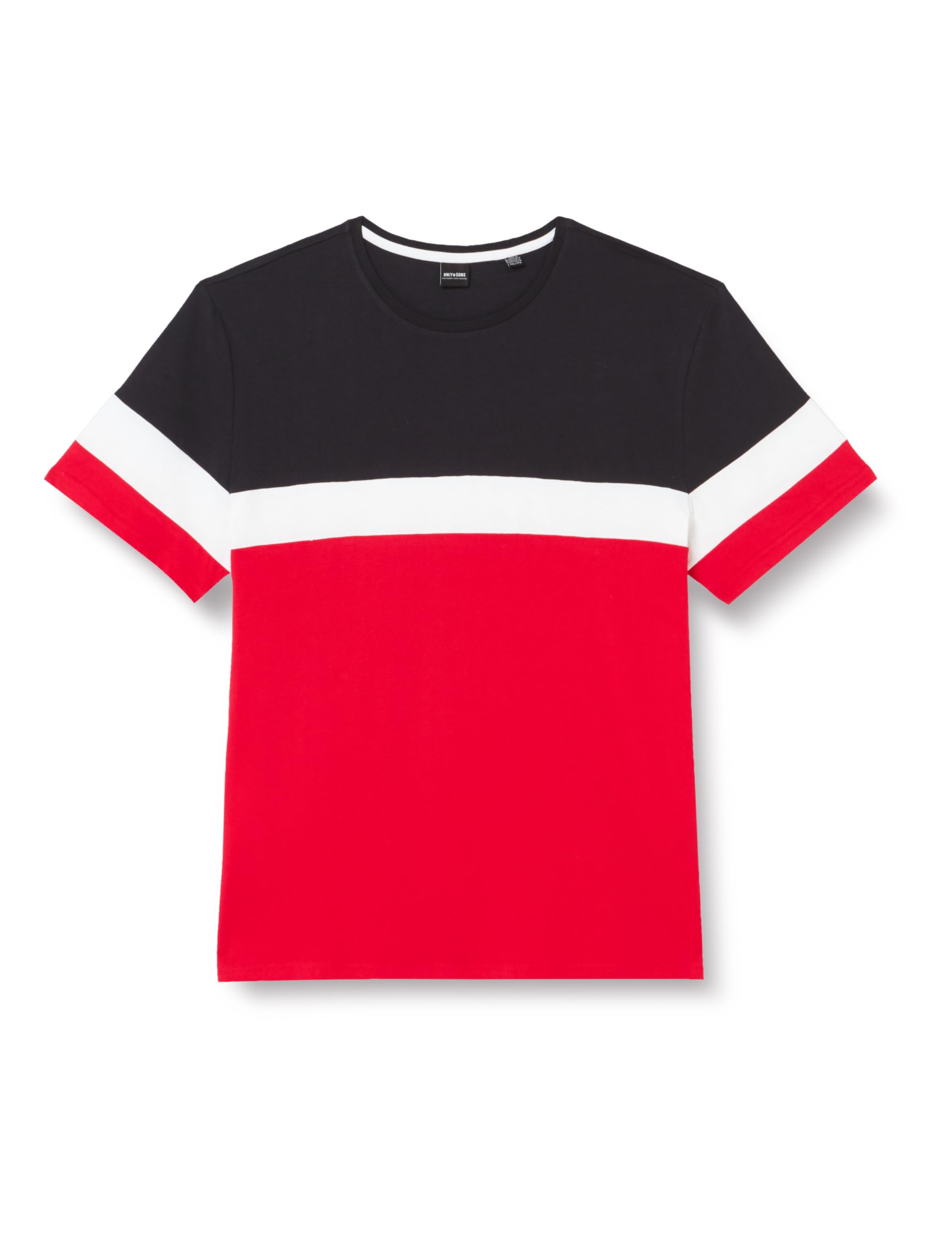 ONLY & SONS Onsbailey T-shirt Uomo XS Colourblock
