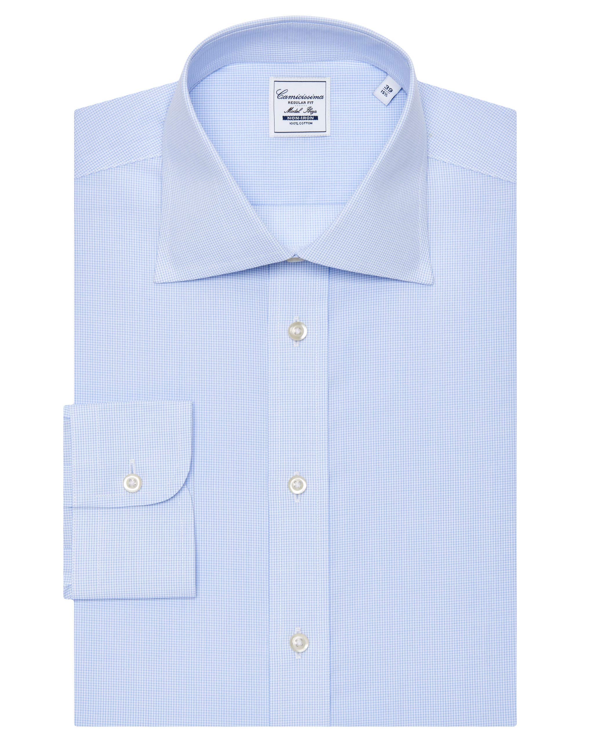 Camicissima Non Iron Camicia Uomo Quadri Regular