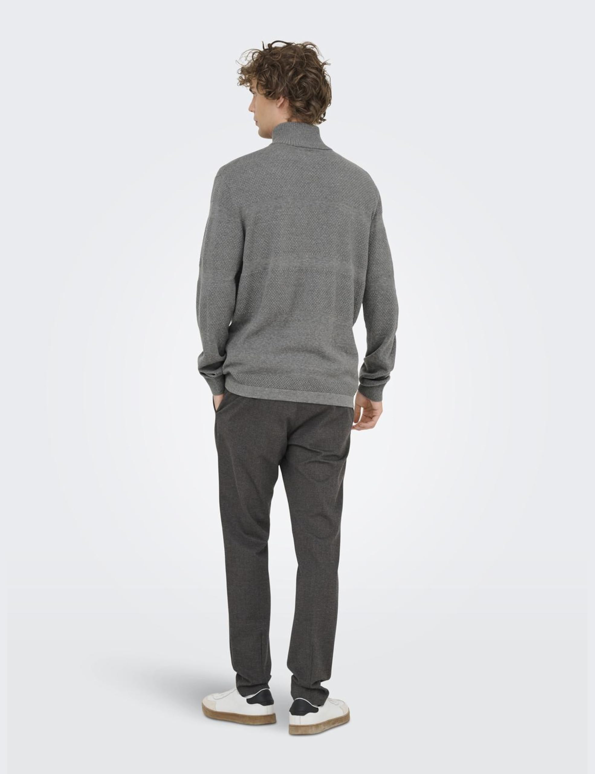 Only & Sons Onsmalik Cardigan Maglia Uomo Blu Marine