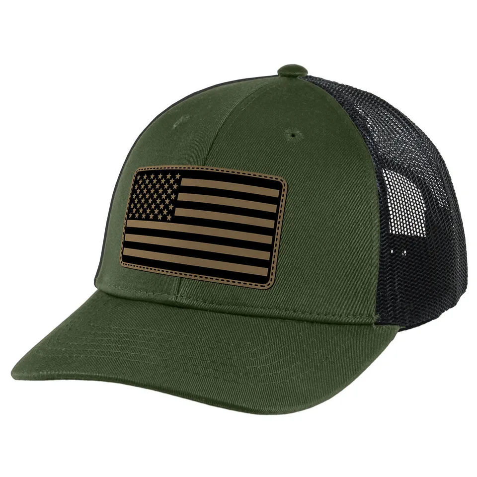 7.62 Design Flag Patch Cappello Trucker Olive/Black Taglia Unica