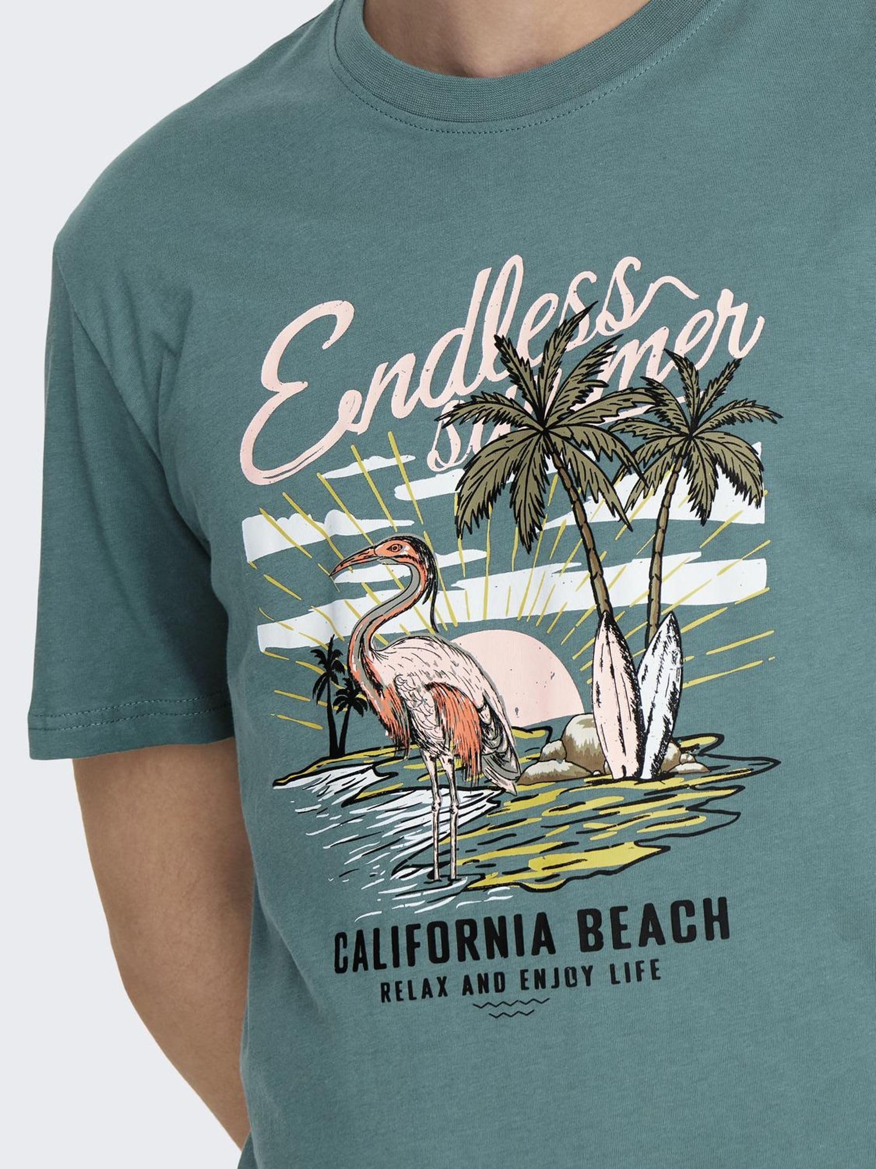Only & Sons Onsalberto T-shirt cotone girocollo XL