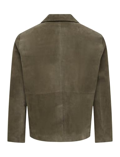 Only & Sons Onsdrew Suede Jacket Giacca Camoscio S