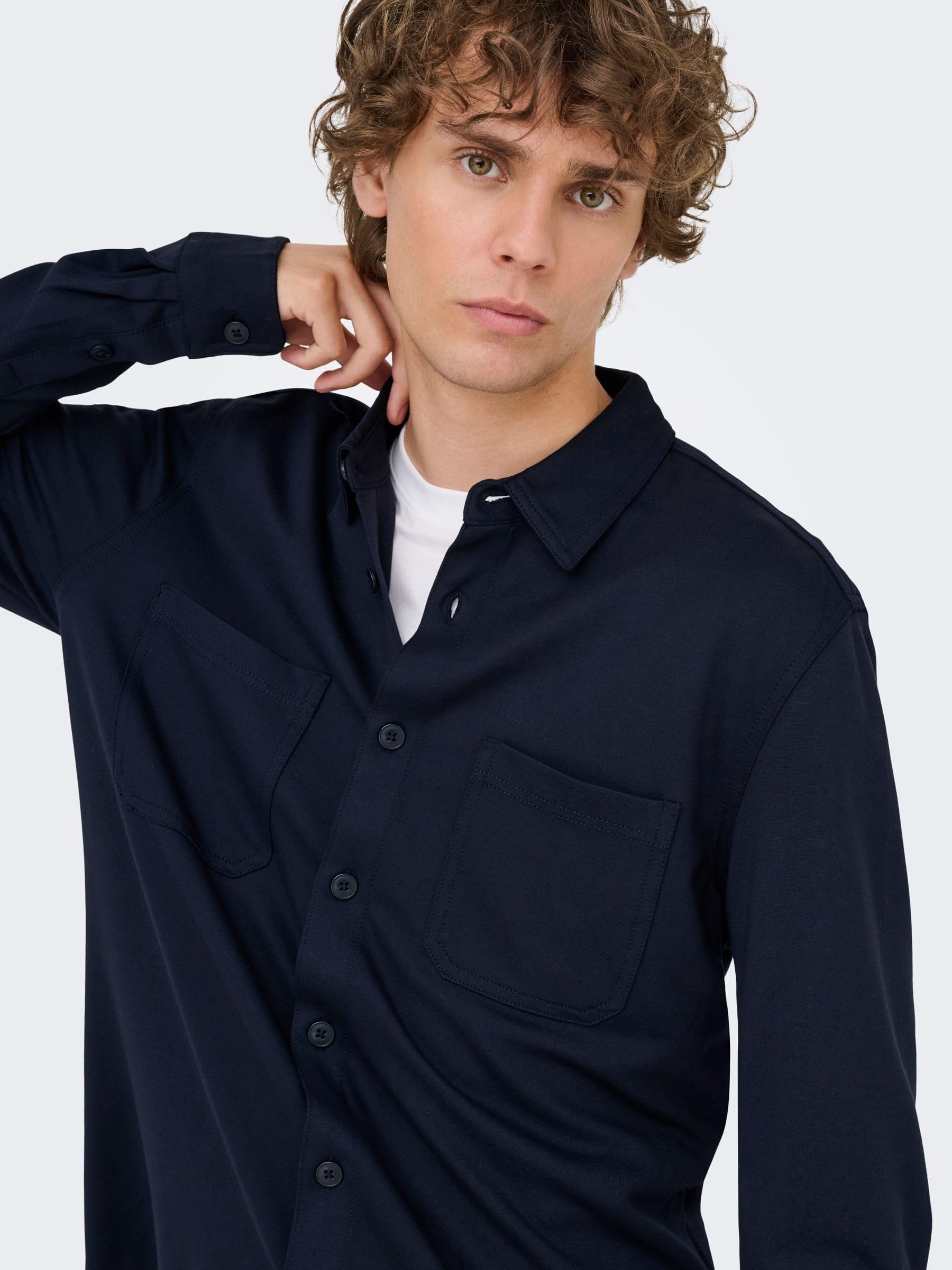 ONLY & SONS Onsmark 0209 Camicia Oversize Uomo XXL