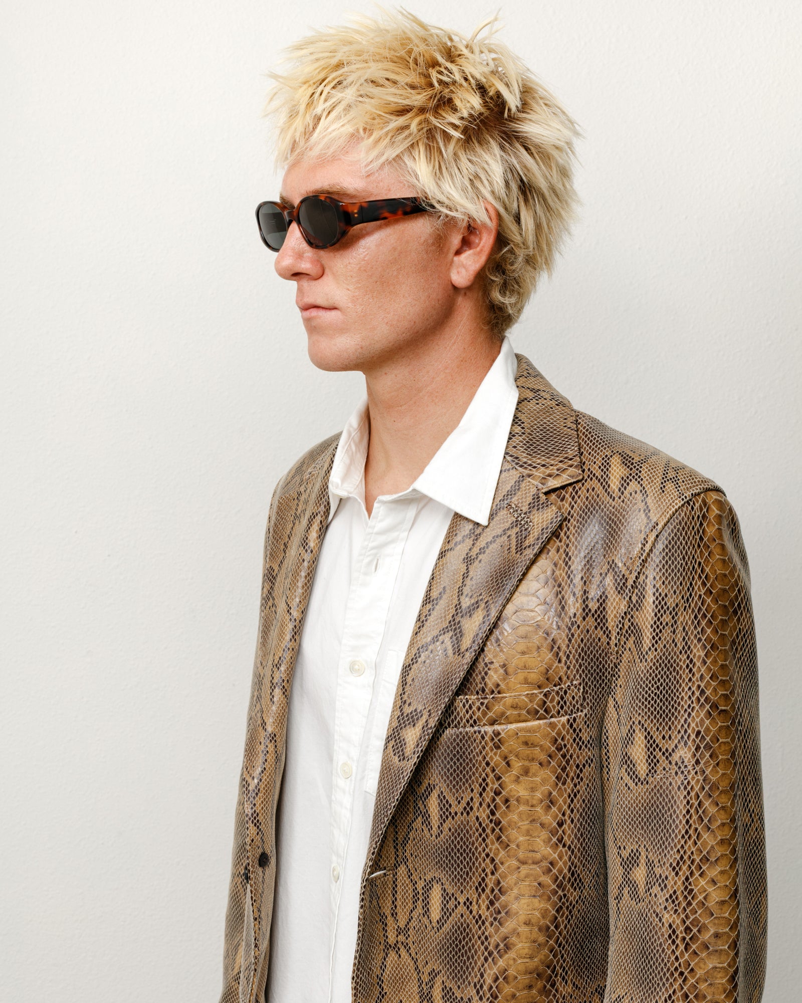 Stussy Roman occhiali da sole tartarugato marrone UV