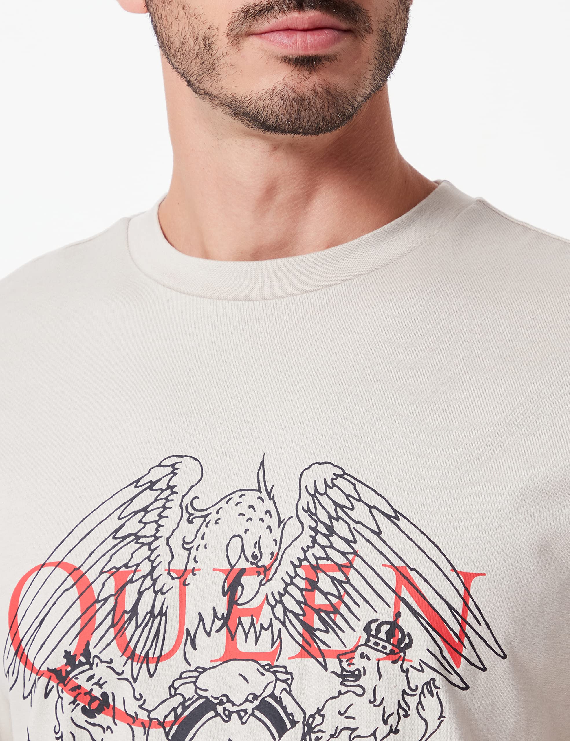 ONLY & SONS Onsqueen RLX SS Tee t-shirt bianca stampa