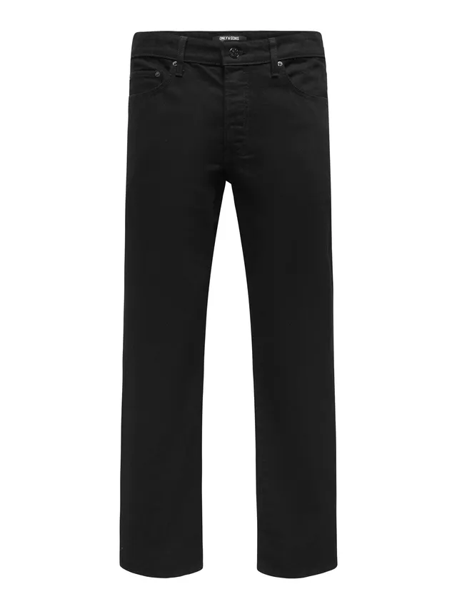ONLY & SONS Onsedge Jeans Uomo 29W/30L Straight Vita Media