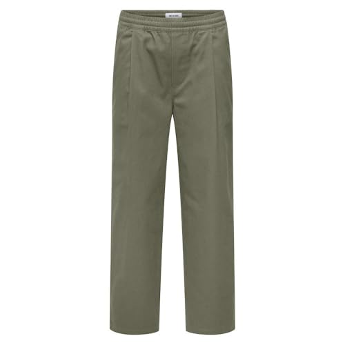 Only & Sons Bologna Pantaloni Uomo Kaki Taglia S