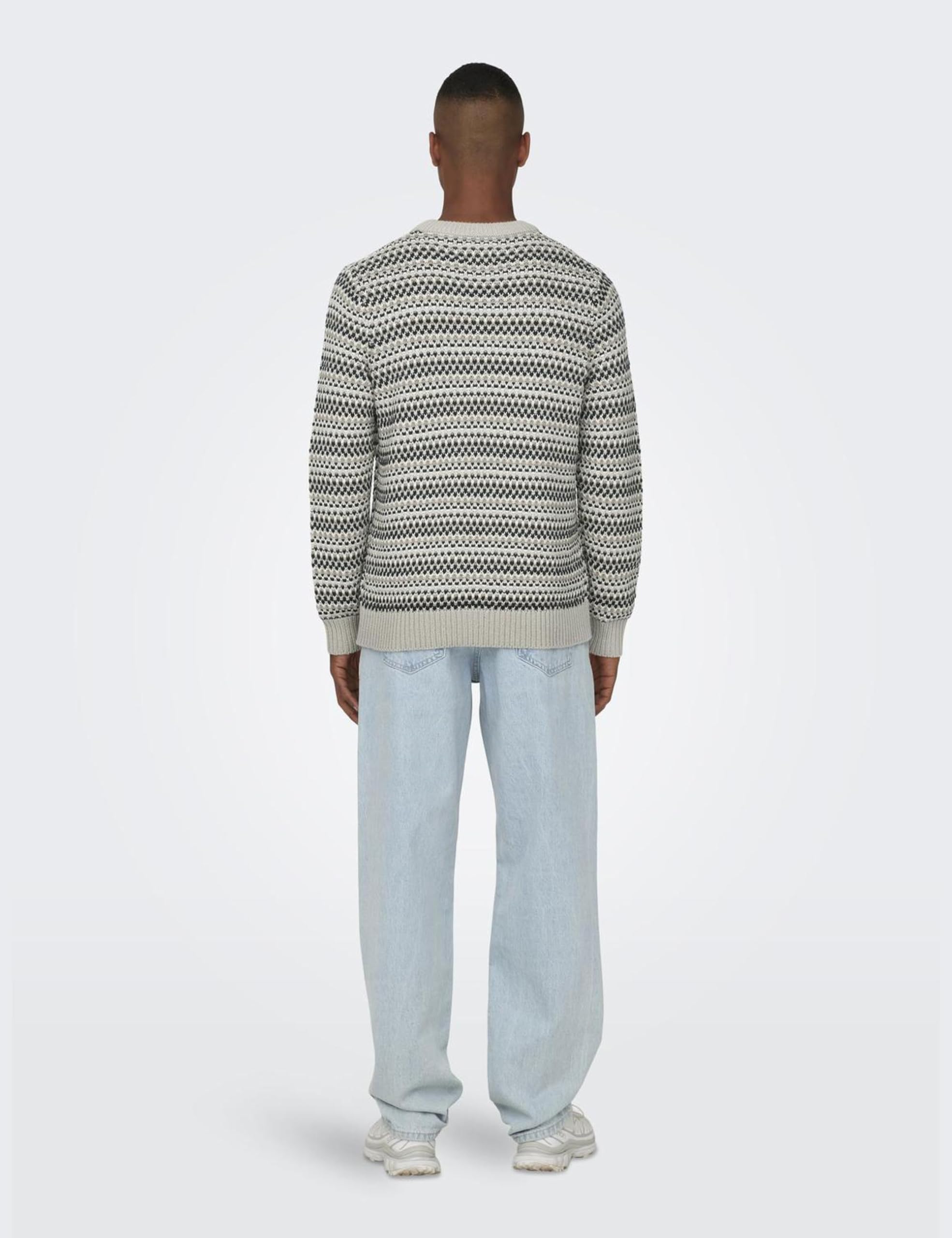 ONLY & SONS Maglieria Onsmusa Pullover Uomo S blu navy