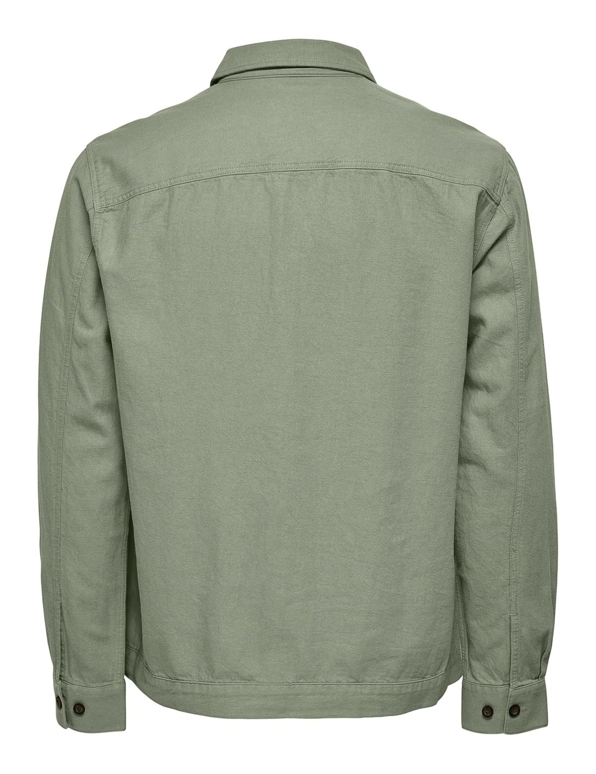 Only & Sons Onskennet LS Camicia Lavoro Uomo Lino