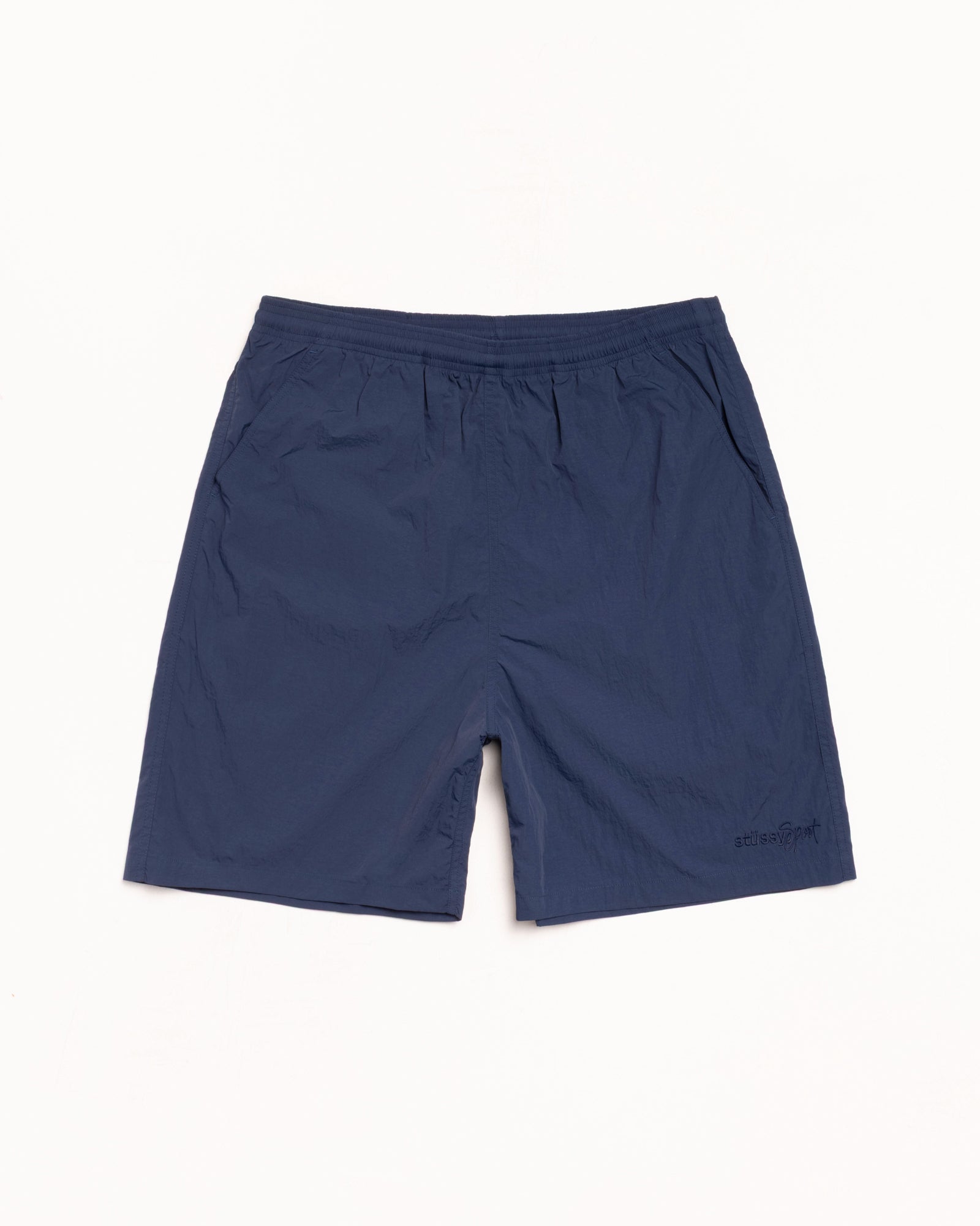 Stussy Nylon Court Short pantaloncino Navy nylon
