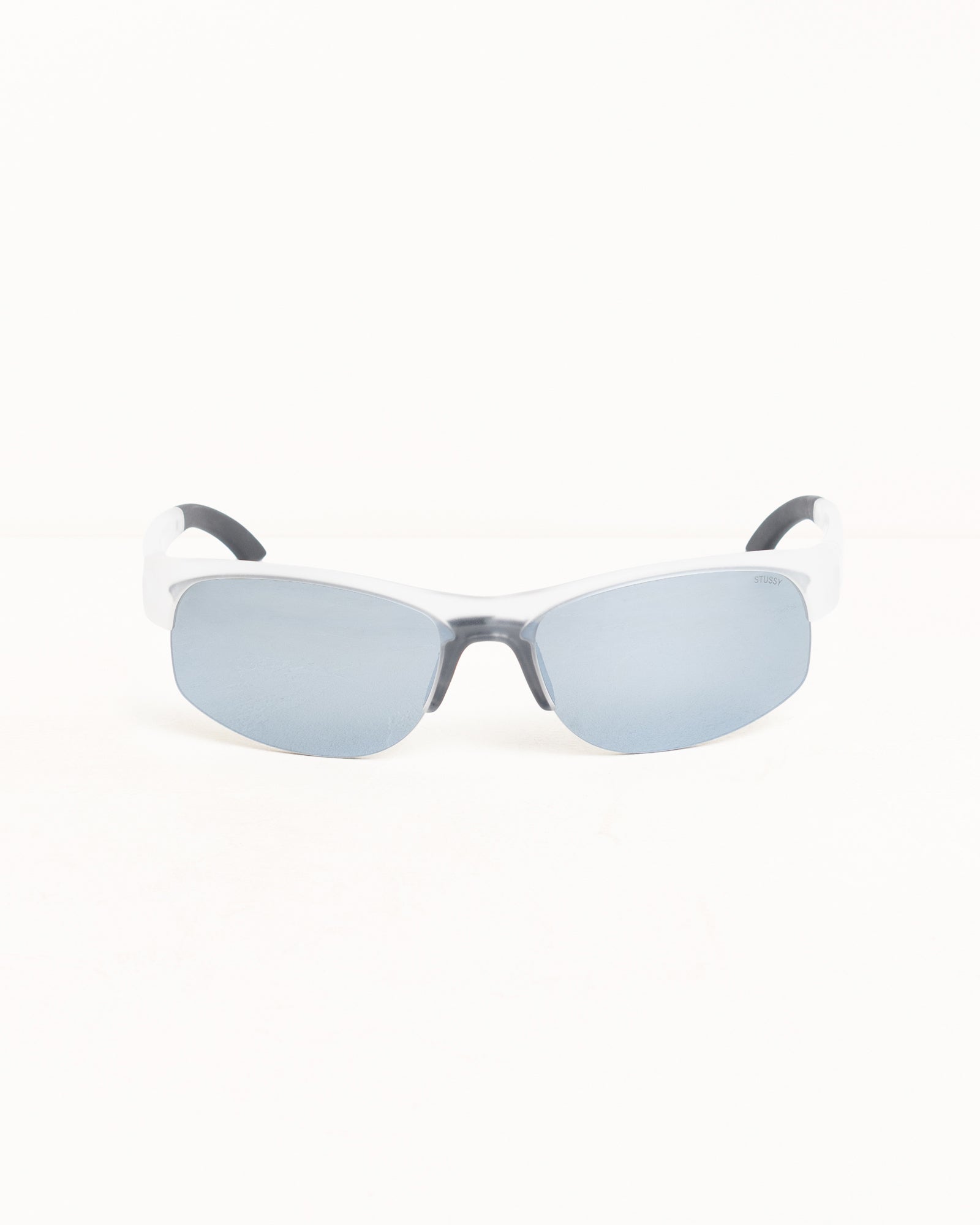 Stussy Hiro occhiali da sole Frost Clear specchiati polarizzati