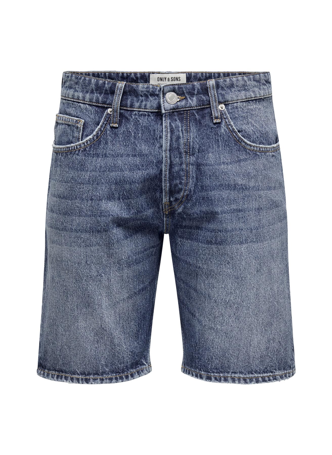 ONLY & SONS Pantaloncini Uomo Denim Blu Taglia M