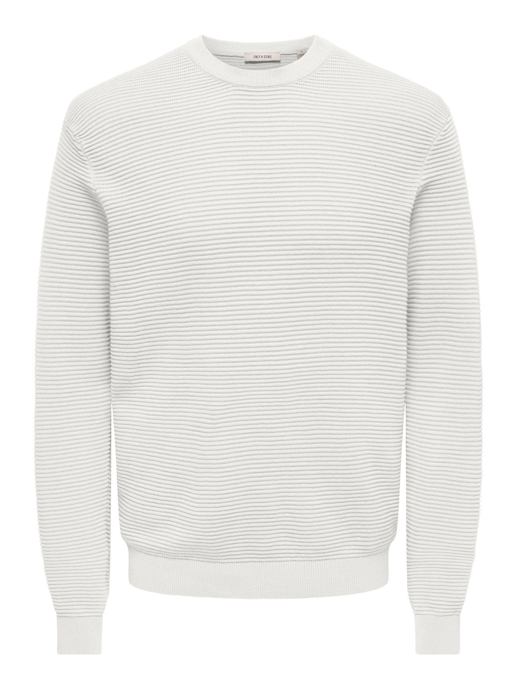 Only & Sons Onsron pullover girocollo uomo tinta unita