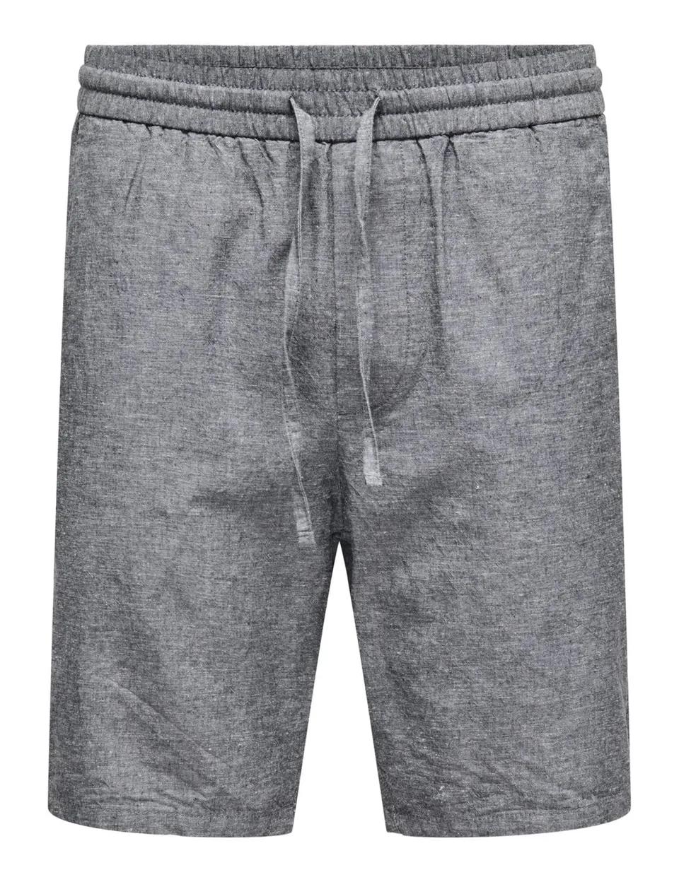 Only & Sons Onslinus 0007 pantaloncini uomo XL grigio lino