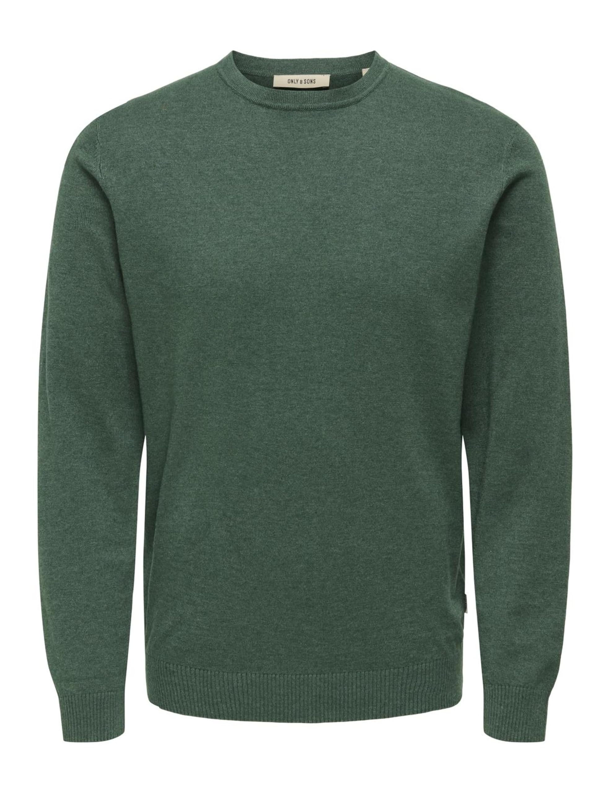 Only & Sons Onsloui Maglione Uomo M Girocollo Nero