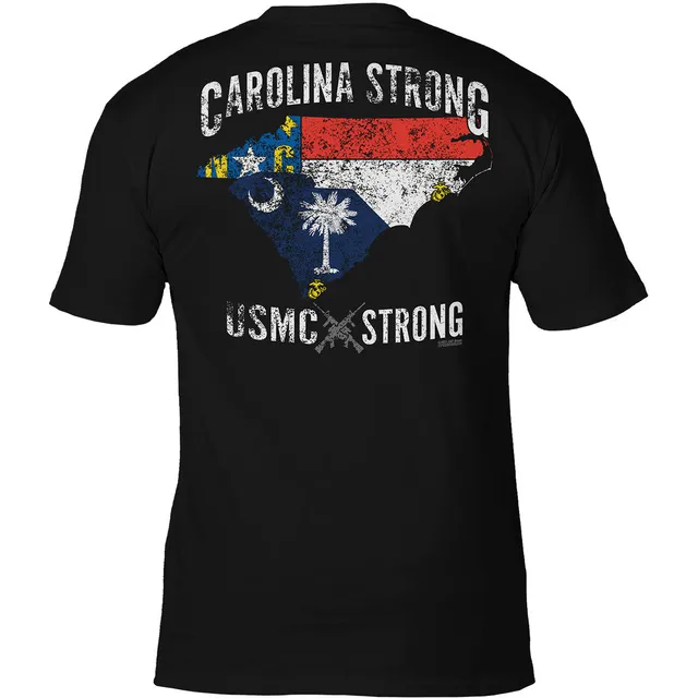 7.62 Design Carolina Strong maglietta uomo nera cotone