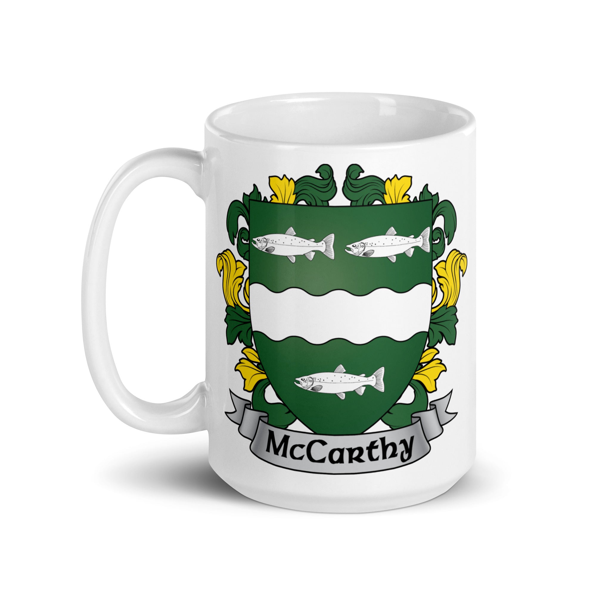 7.62 Design McCarthy tazza ceramica 15oz stemma irlandese