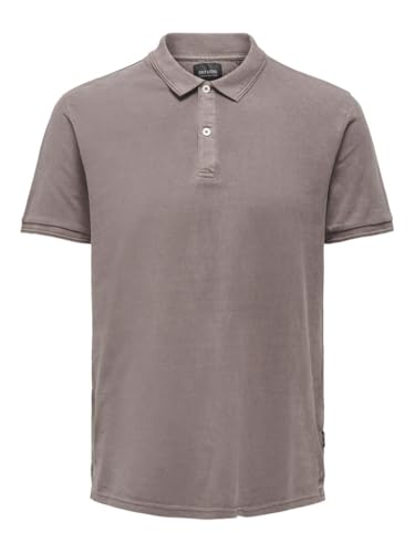 ONLY & SONS Onstravis Slim Polo Uomo Manica Corta Washed