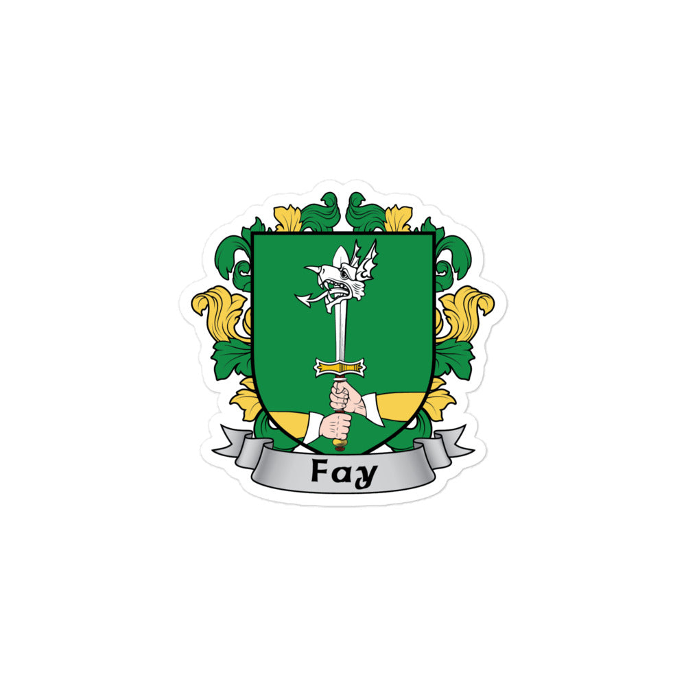 7.62 Design Fay adesivo vinile 3x3 stemma irlandese