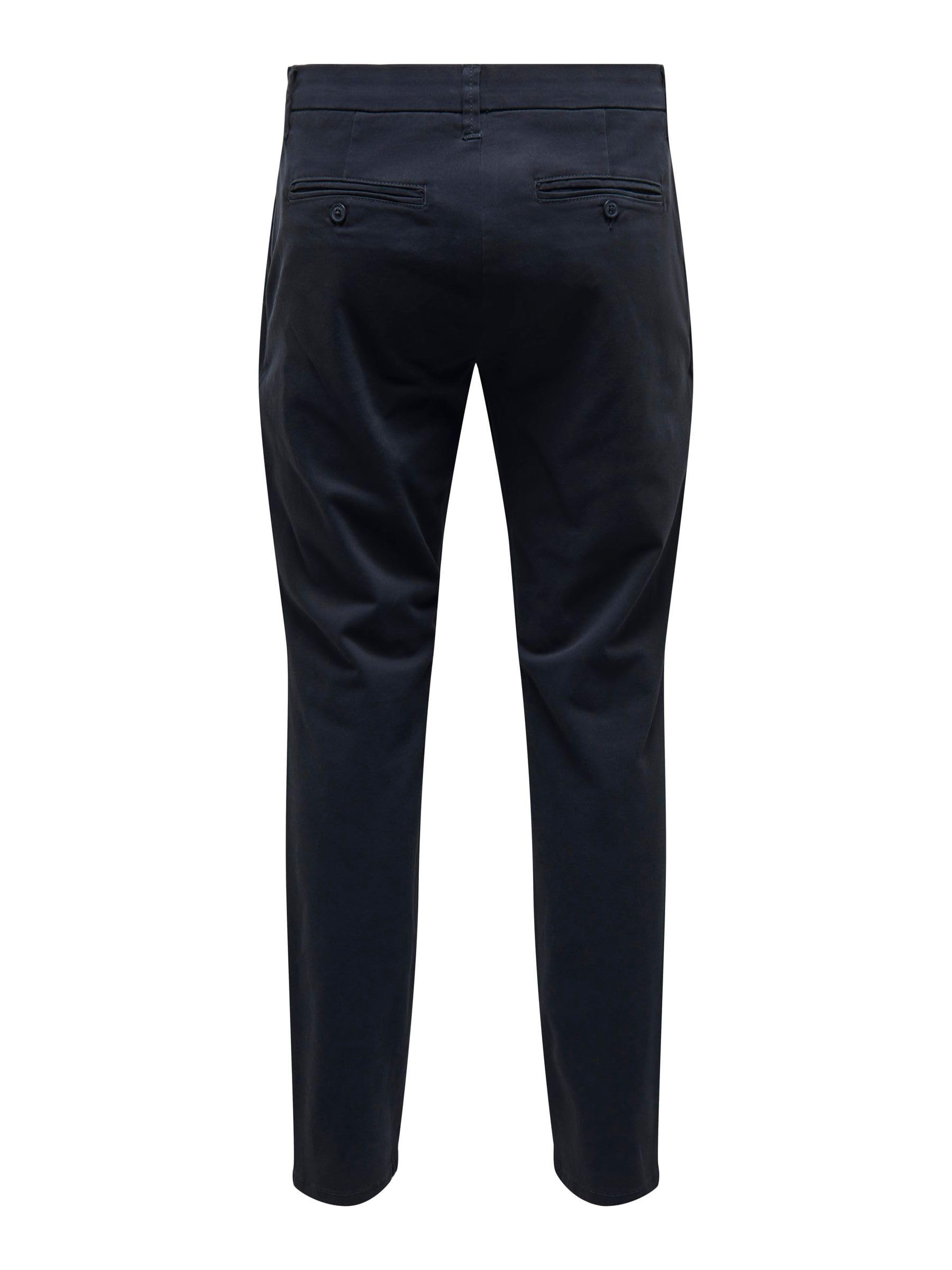 Only & Sons Onscam Pantaloni Chino Uomo 36W/32L Tapered