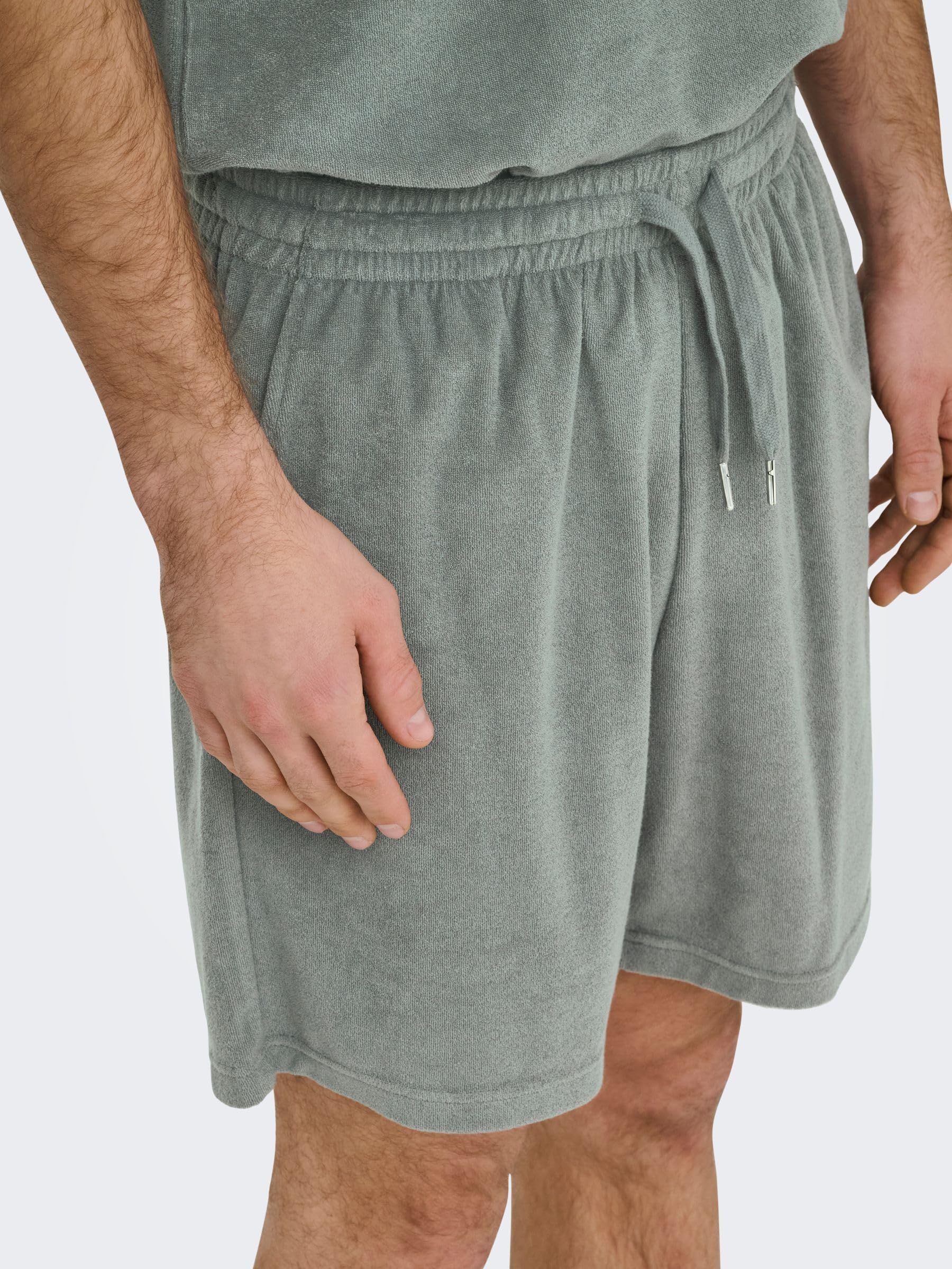 Only & Sons Onstellas Shorts Pantaloncini Sedona Sage L