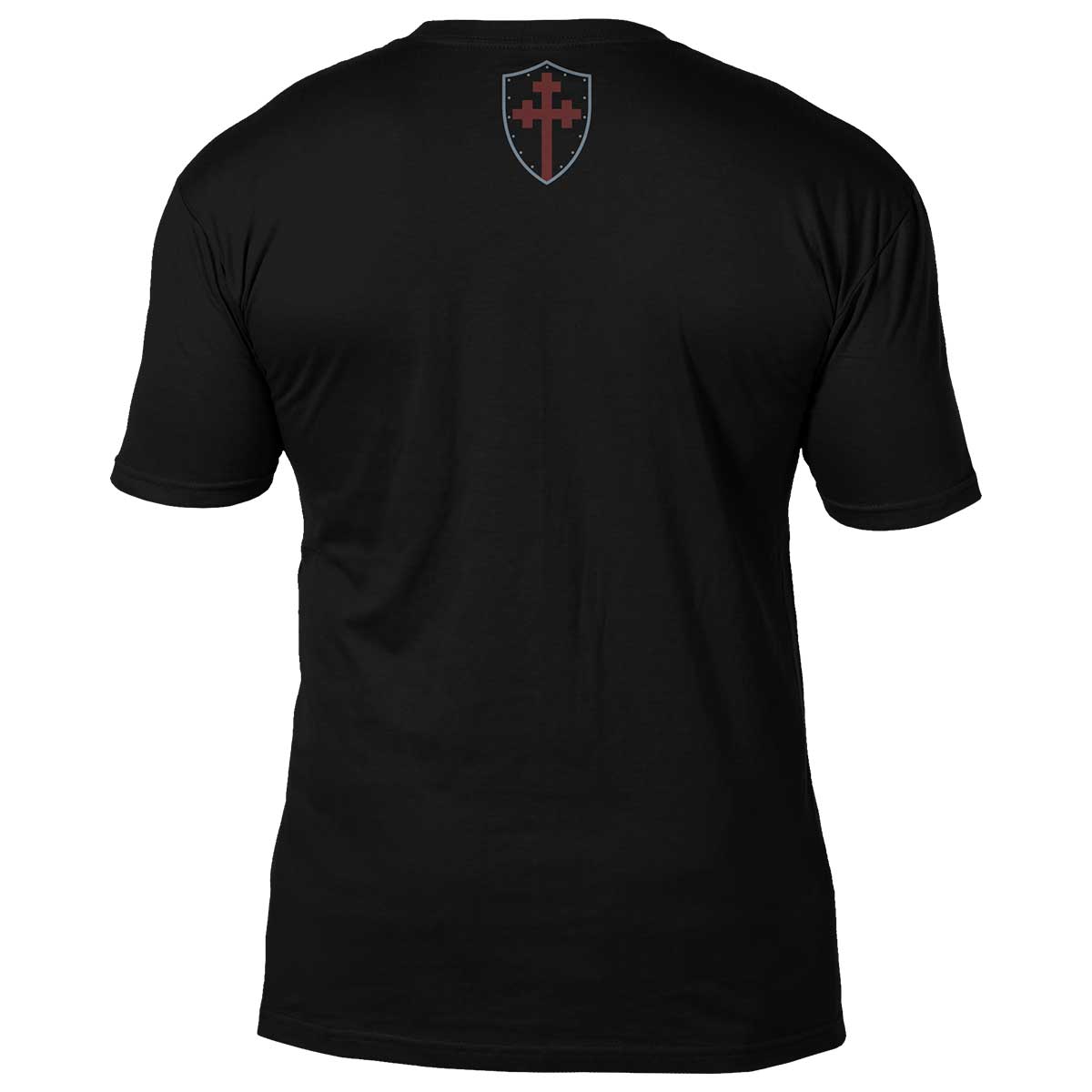 7.62 Design St Michael Defend Us t-shirt nera cotone