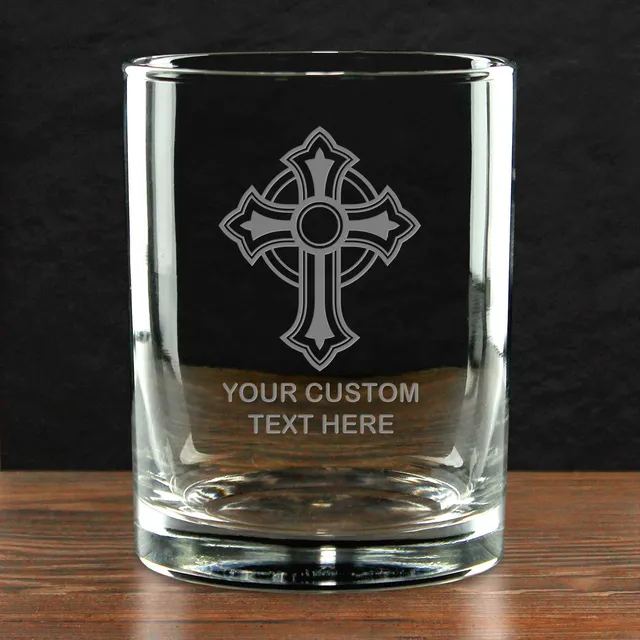 7.62 Design Christian Cross Bicchiere Whiskey 14 oz