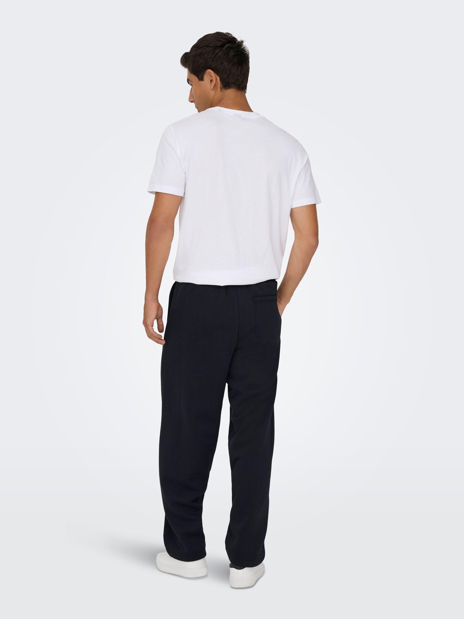 Only & Sons Onsceres Wide pantalone tuta uomo nero taglia M