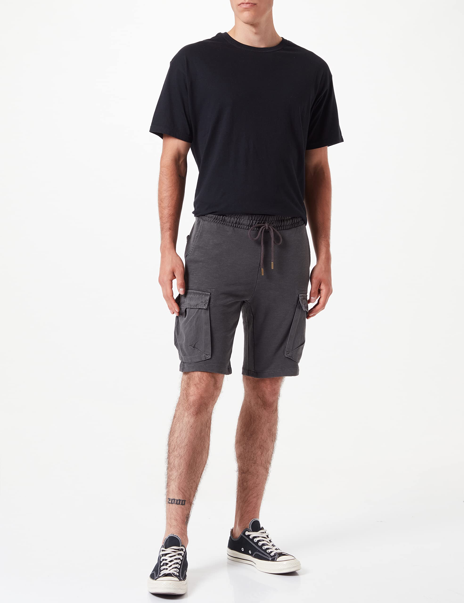 Only & Sons pantaloncini uomo nero shorts cotone