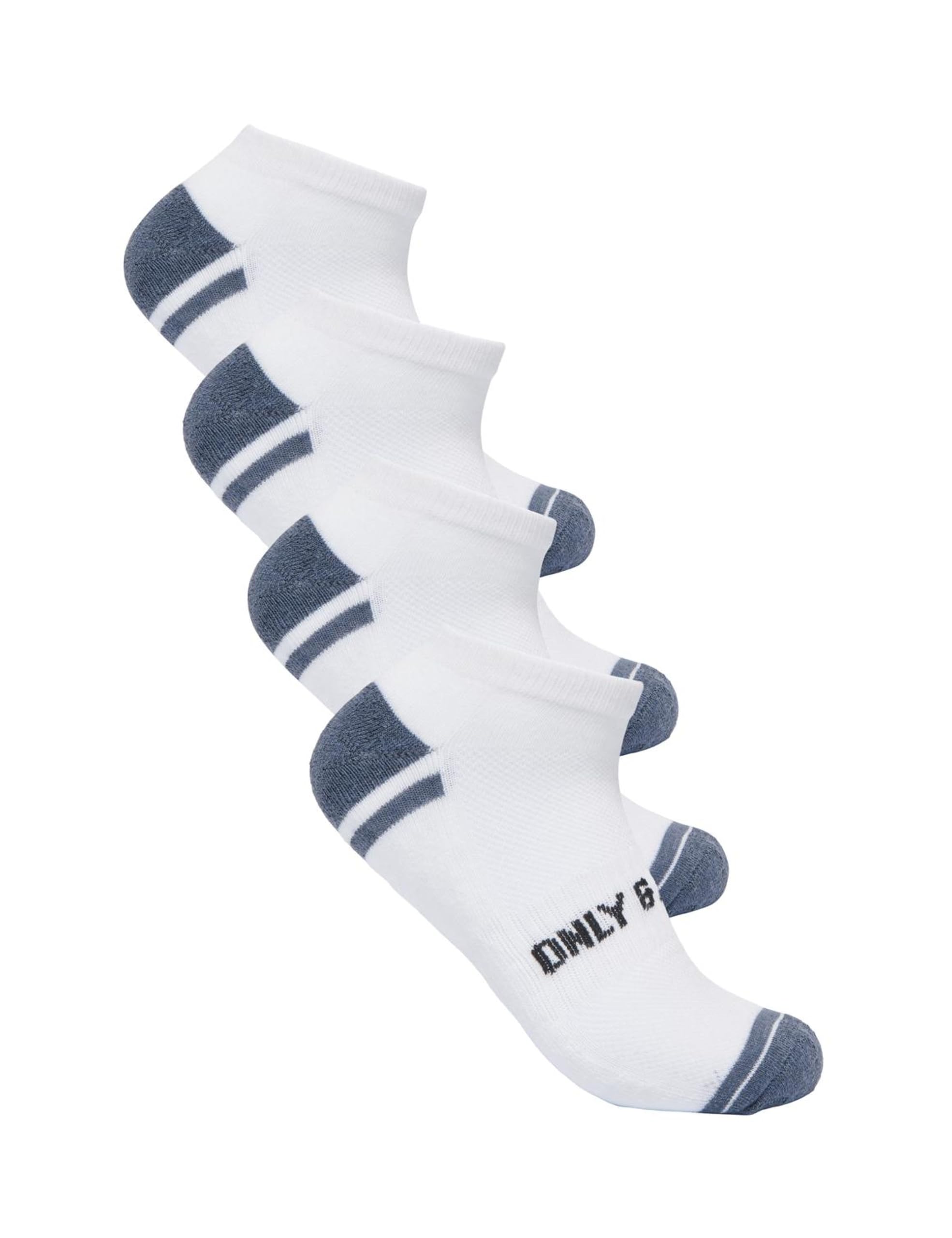Only & Sons Onsstructure calzini corti uomo neri 4 paia 43-46